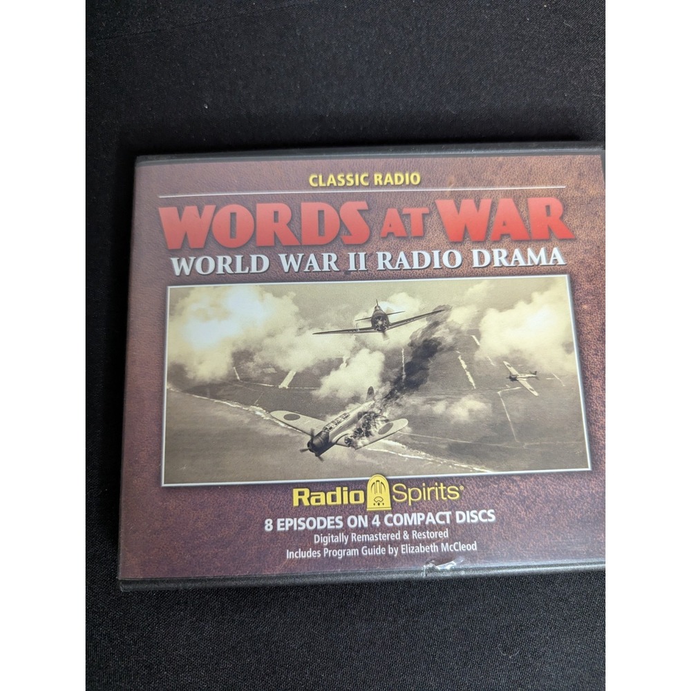 Words at WAR World War II radio Drama WWII book on 4 CD‎ audiobook 8 episodes